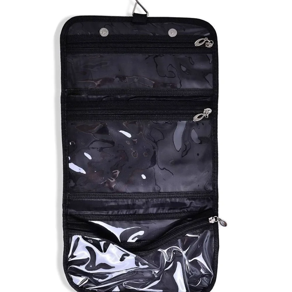 Storage Bag Brown Multi Color Floral Print
